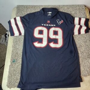 NFL TEAM APPAREL HOUSTON TEXANS J.J. WATT JERSEY‎ SIZE Large